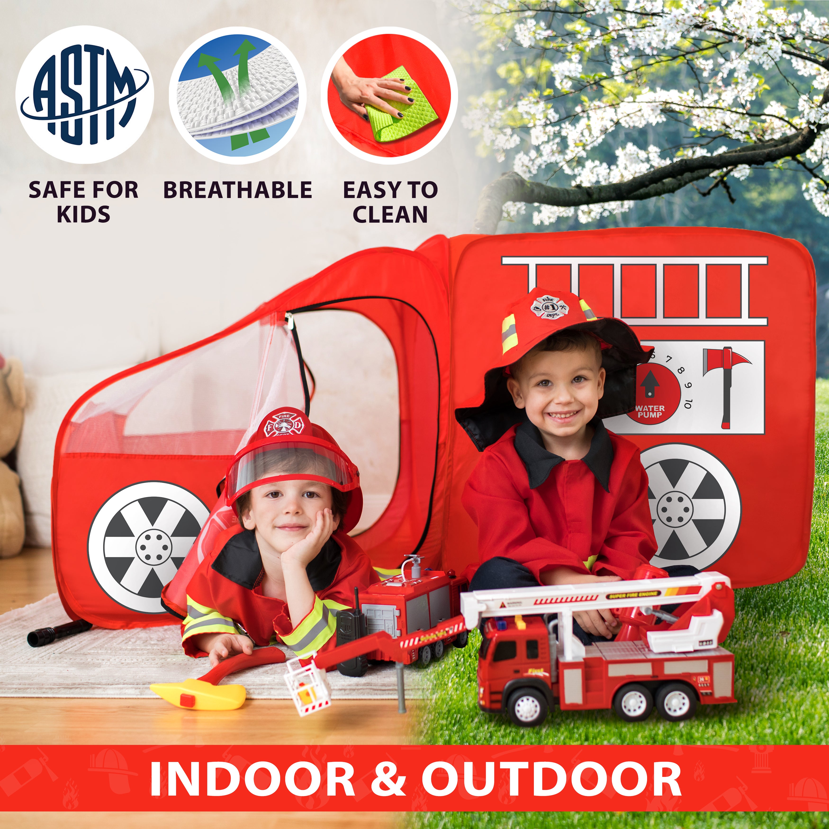 Fire Truck Tent