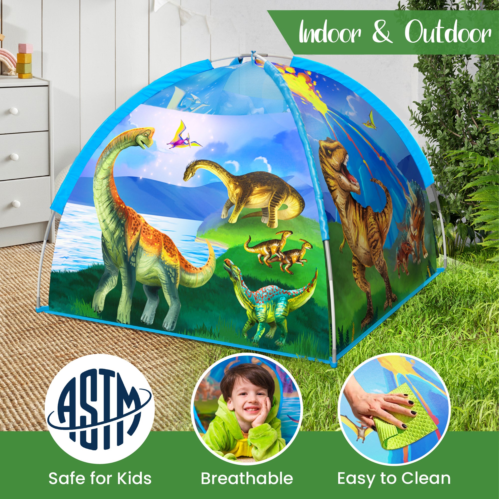 inflatable dinosaur tent Dino Paradise Super Dome – winstonolive