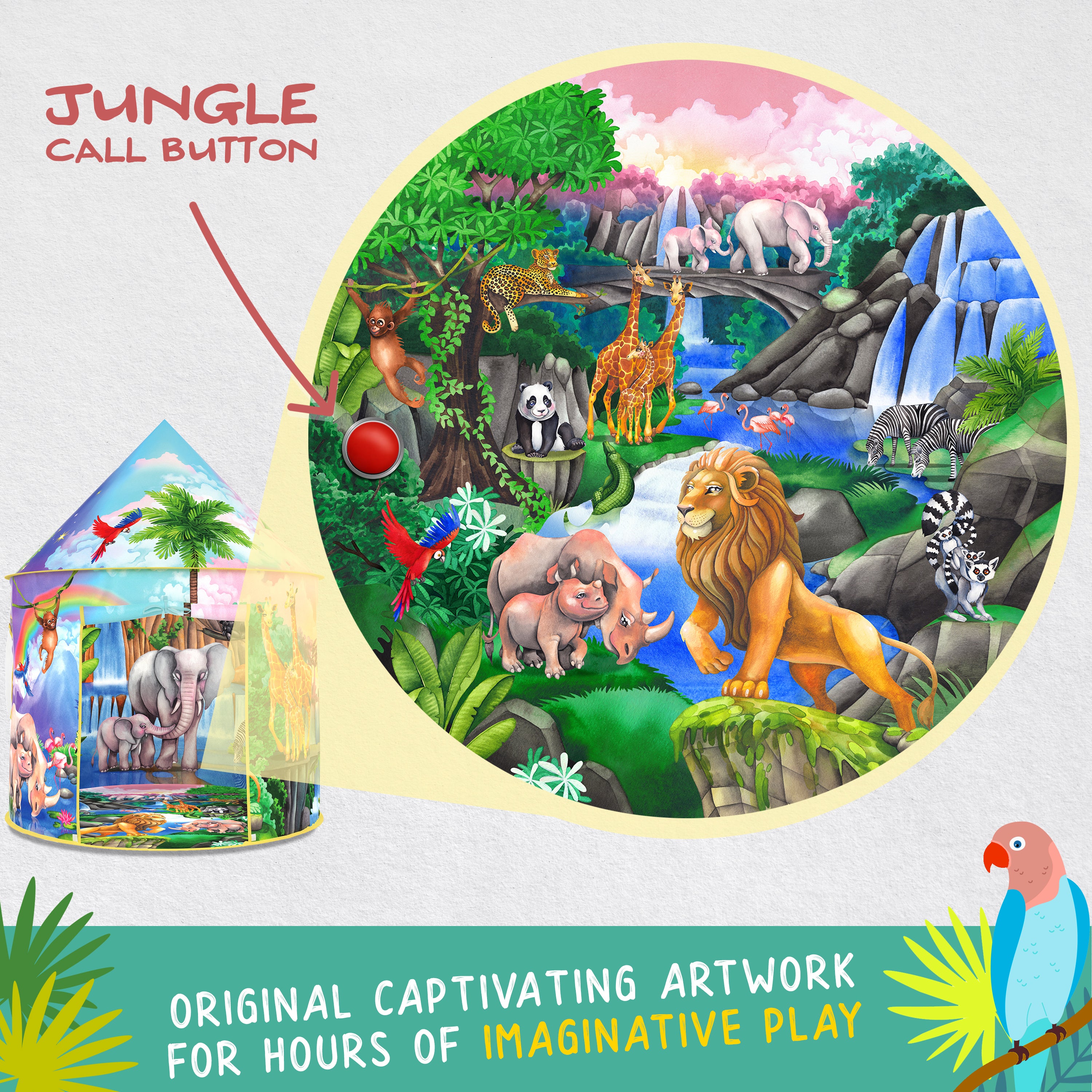 jungle play tent Jungle Adventure Play Tent – winstonolive
