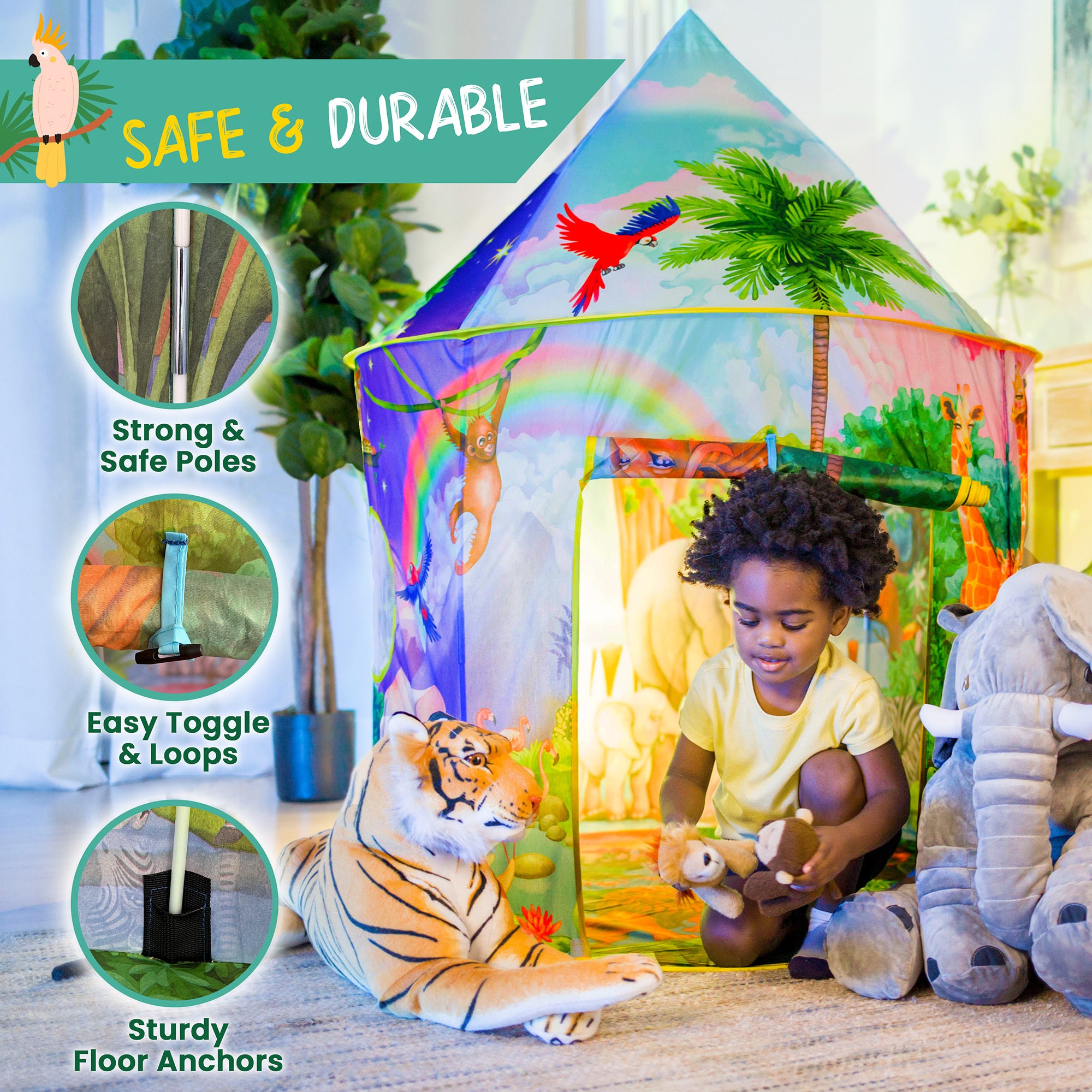 jungle tent Jungle Adventure Play Tent – winstonolive