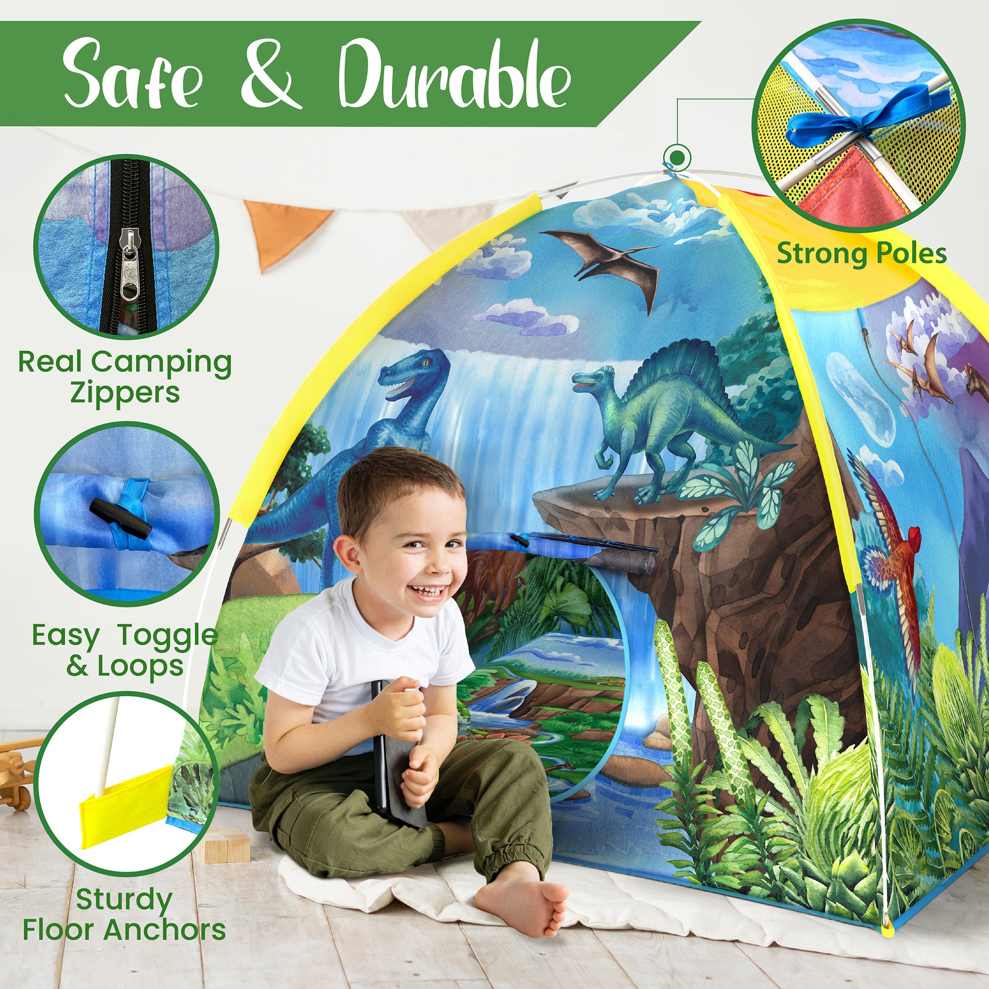 dream tents dinosaur Dino Discovery Super Dome – winstonolive